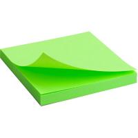 Папір для нотаток Axent з клейким шаром 75x75мм,80арк,яскр-зелен (2414-12-A) Diawest