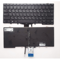 Клавіатура ноутбука Dell Latitude E5280/E5289/E7280/E7390 чорна RU (A46180) Diawest