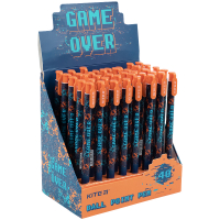 Ручка шариковая Kite автоматическая Game over, синяя (K21-363-02) Diawest