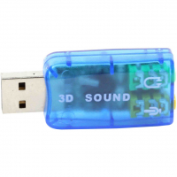 Звукова плата Dynamode USB 6(5.1) blue (USB-SOUNDCARD2.0 blue) Diawest