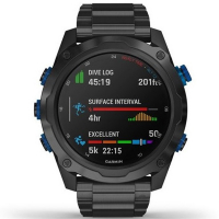 Смарт-годинник Garmin Descent Mk2i, GPS Dive Computer, Ti Band (010-02132-12) Diawest