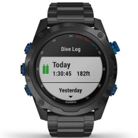 Смарт-годинник Garmin Descent Mk2i, GPS Dive Computer, Ti Band (010-02132-12) Diawest