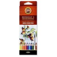 Карандаши цветные Koh-i-Noor Mondeluz акварельные 18 цветов (3717018001KS) Diawest
