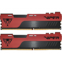 Модуль пам'яті для комп'ютера DDR4 32GB (2x16GB) 3600 MHz Viper Elite II Red Patriot (PVE2432G360C0K) Diawest