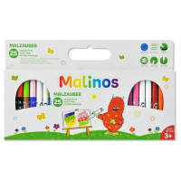 Фломастери Malinos міняють колір Malzauber 25 (12 + 9 + 4) шт (MA-300029) Diawest