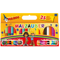Фломастери Malinos міняють колір Malzauber 25 (12 + 9 + 4) шт (MA-300029) Diawest