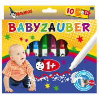 Фломастеры Malinos на водной основе Babyzauber для малышей 10 шт (MA-300011) Diawest