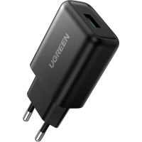 Зарядное устройство Ugreen CD122 18W USB QC 3.0 Charger (Black) (70273) Diawest