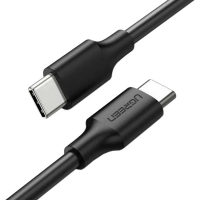 Дата кабель USB Type-C to Type-C 3.1 Gen2 1.0m US355 5A Alum. (Black) Ugreen (80150) Diawest