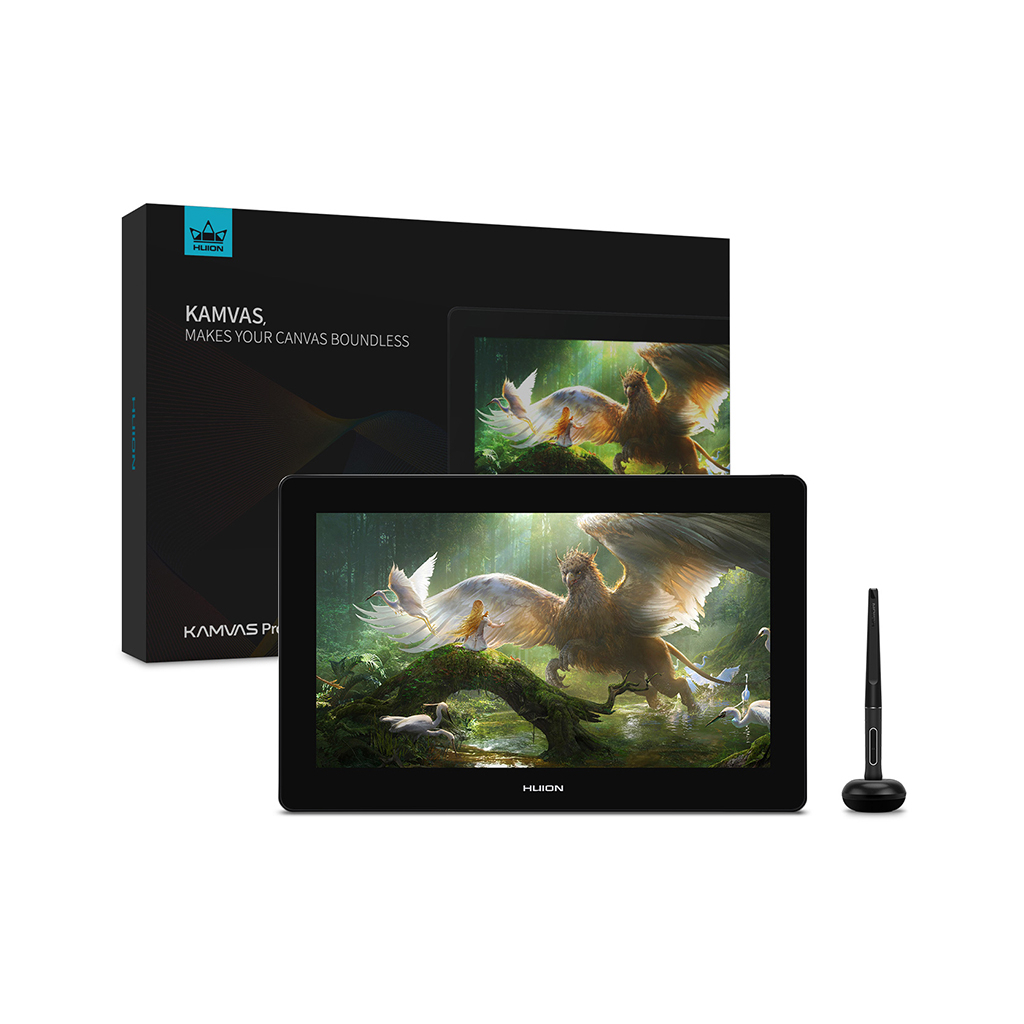 Планшет-монитор Huion Kamvas Pro 16 (4K) + перчатка (GT1561) Diawest