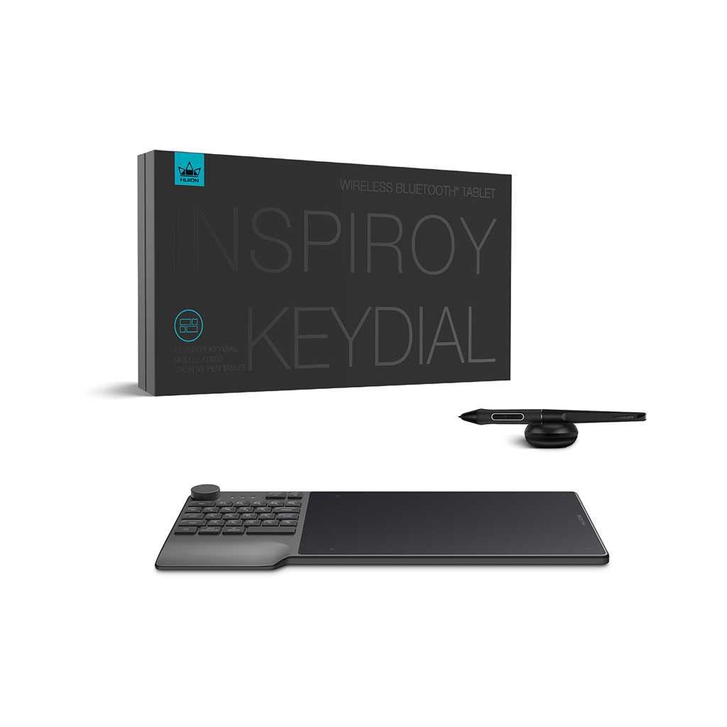 Графический планшет Huion Inspiroy Keydial KD200 (KD200) Diawest