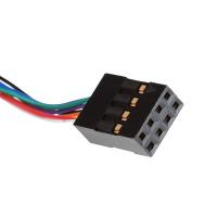 Кабель для передачи данных Silver Stone 4xSATA to MiniSAS HD (SFF-8643) 0.6m (SST-CPS05-RE) Diawest