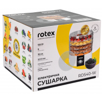 Сушка для овочей та фруктів Rotex RD540-W Diawest