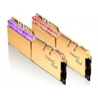 Модуль пам'яті для комп'ютера DDR4 16GB (2x8GB) 3600 MHz Trident Z Royal Gold G.Skill (F4-3600C18D-16GTRG) Diawest