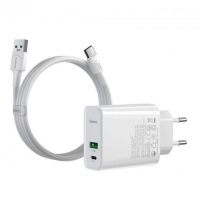 Зарядное устройство Baseus Speed PPS QC C+A 30W VOOC Edition + Flash Cabl (TZCCFS-H02) Diawest