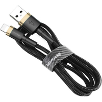 Дата кабель USB 2.0 AM to Lightning 3.0m 2.0A gold-black Baseus (CALKLF-RV1) Diawest