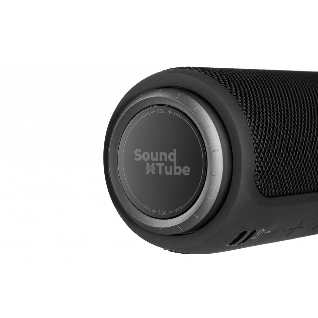 Акустична система 2E SoundXTube TWS MP3 Wireless Waterproof Black (2E-BSSXTWBK) Diawest