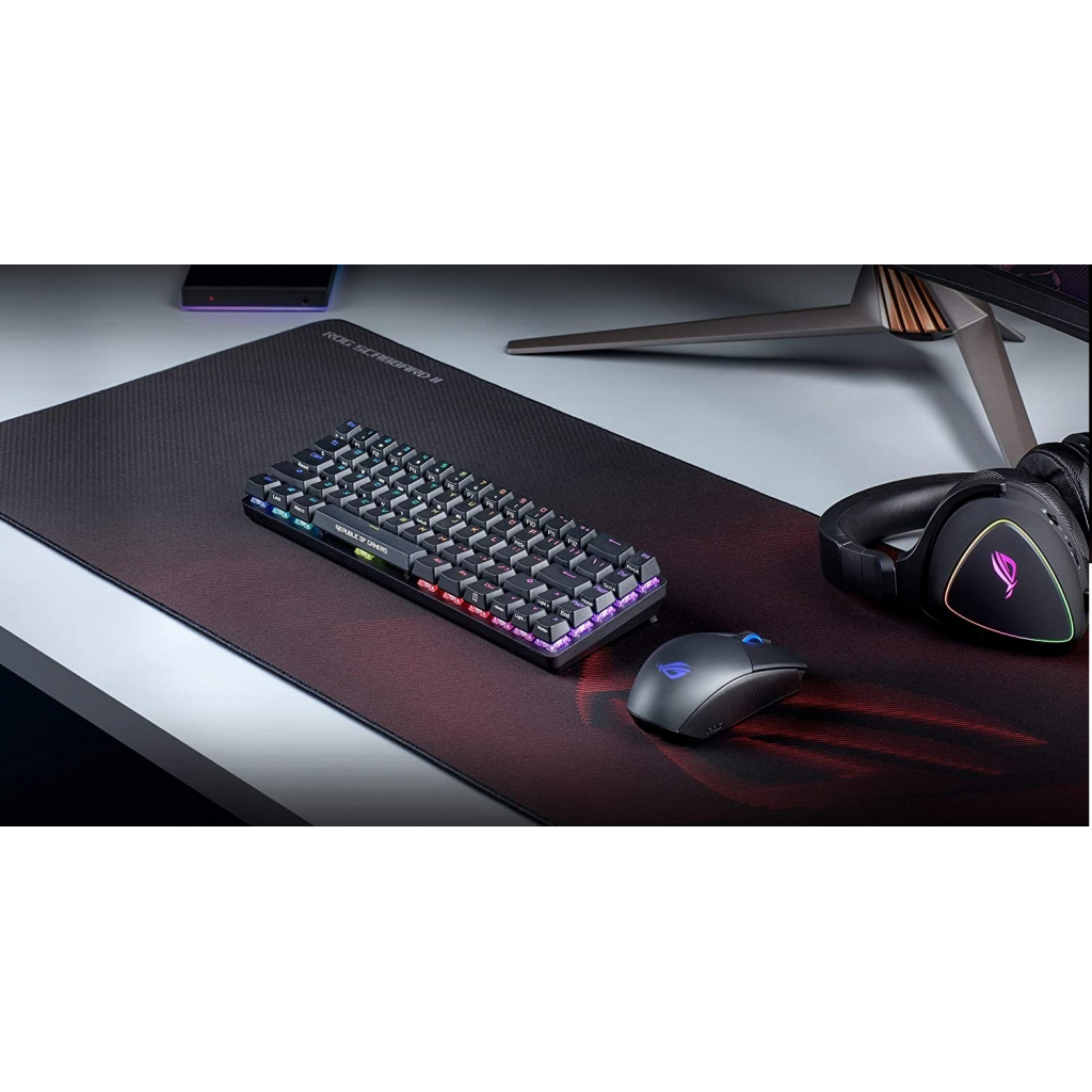 Коврик для мышки ASUS ROG Scabbard II Black (90MP0210-BPUA00) Diawest