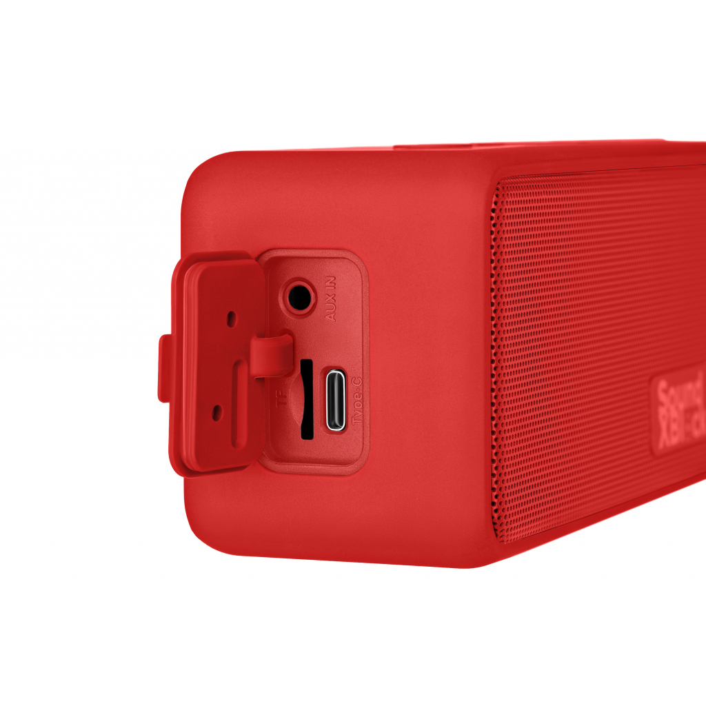 Акустична система 2E SoundXBlock TWS MP3 Wireless Waterproof Red (2E-BSSXBWRD) Diawest