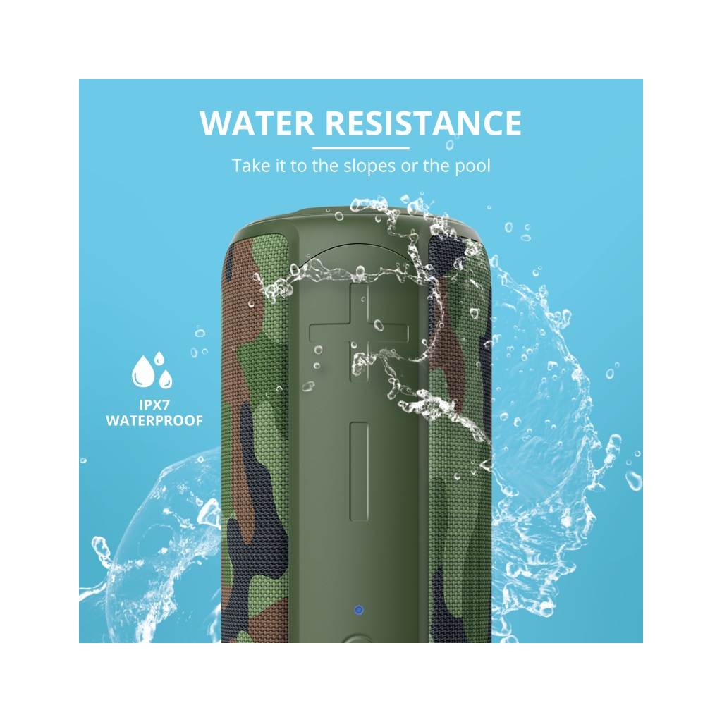 Акустическая система Trust Caro Max Powerful Bluetooth Speaker Camo (23960) Diawest