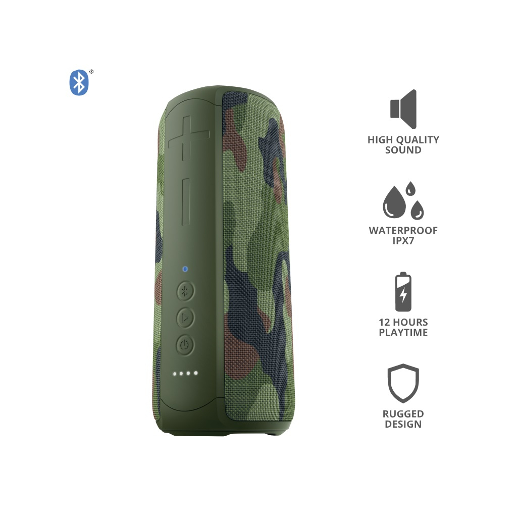 Акустическая система Trust Caro Max Powerful Bluetooth Speaker Camo (23960) Diawest
