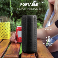 Акустическая система Trust Caro Max Powerful Bluetooth Speaker Black (23833) Diawest