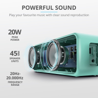 Акустическая система Trust Zowy Max Bluetooth Speaker Mint (23827) Diawest