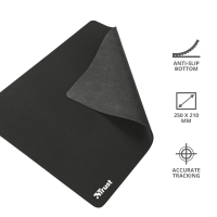 Коврик для мышки Trust Mouse Pad M Black (24193) Diawest