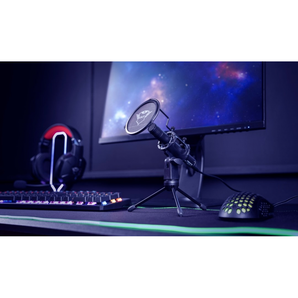 Мікрофон Trust GXT 241 Velica USB Black (24182) Diawest