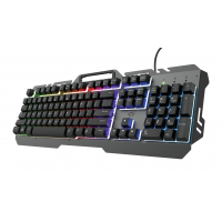Клавіатура Trust GXT 853 Esca Metal USB Black (23796) Diawest