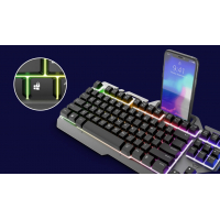 Клавіатура Trust GXT 853 Esca Metal USB Black (23796) Diawest