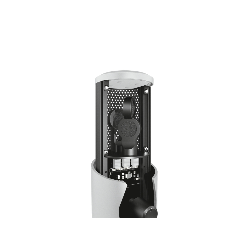 Мікрофон Trust GXT 258W Fyru USB 4-in-1 PS5 Compatible White (24257) Diawest