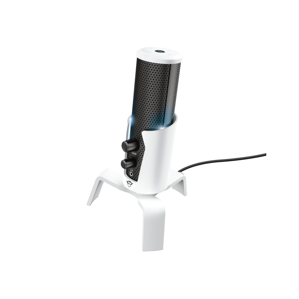 Мікрофон Trust GXT 258W Fyru USB 4-in-1 PS5 Compatible White (24257) Diawest