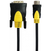 Кабель мультимедийный HDMI to DVI 1.8m 2-side V1.3 19-pin Maxxter (CCBP-HDMI-DVI-1.8) Diawest