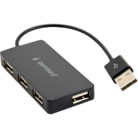 Концентратор Gembird USB 2.0 х 4 (UHB-U2P4-04) Diawest