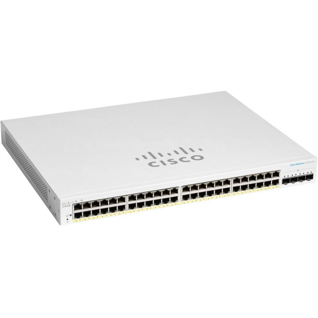 Комутатор мережевий Cisco CBS220-48T-4G-EU Diawest