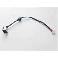 Разъем питания ноутбука с кабелем Dell PJ801 (7.4x5.0mm+center pin) 5-pin 15 см (A49124) Diawest