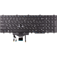 Клавіатура ноутбука Dell Latitude E5550/E5570 черн (KB312955) Diawest