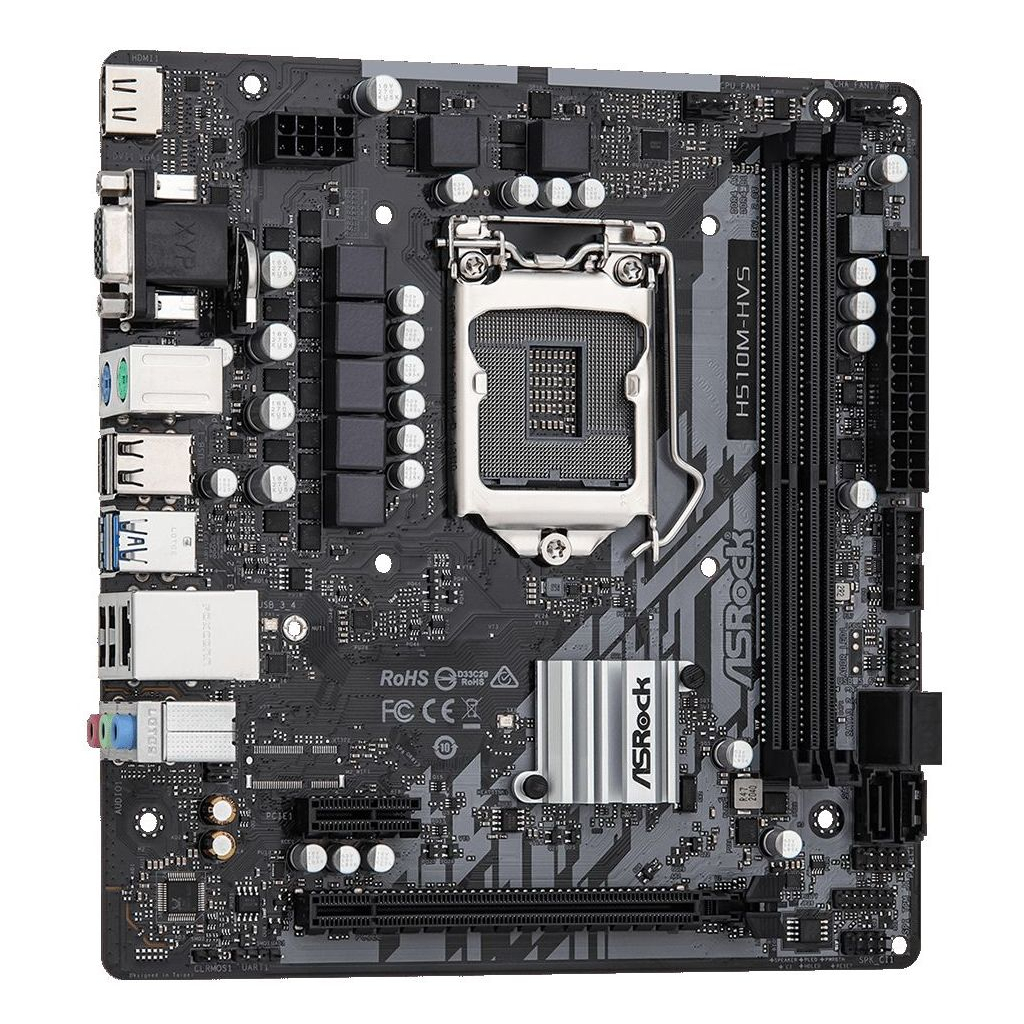 Материнська плата ASRock H510M-HVS R2.0 Diawest