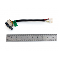 Роз'єм живлення ноутбука з кабелем HP PJ976 (4.5mm x 3.0mm + center pin), 8(7)-pin, 11 см (A49121) Diawest