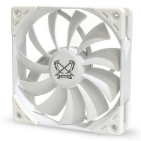 Кулер до корпусу Scythe Kaze Flex 120 White PWM (KF1225FD18W-P) Diawest