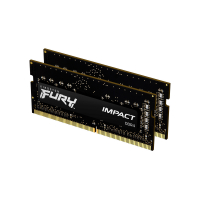 Модуль пам'яті для ноутбука SoDIMM DDR4 32GB (2x16GB) 3200 MHz Fury Impact HyperX (Kingston Fury) (KF432S20IB1K2/32) Diawest