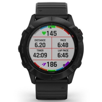 Смарт-годинник Garmin fenix 6X, Pro and Sapphire editions, Black with black band (010-02157-01) Diawest