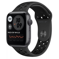 Смарт-годинник Apple Watch Nike SE GPS, 44mm Space Grey Aluminium Case with Anthr (MKQ83UL/A) Diawest