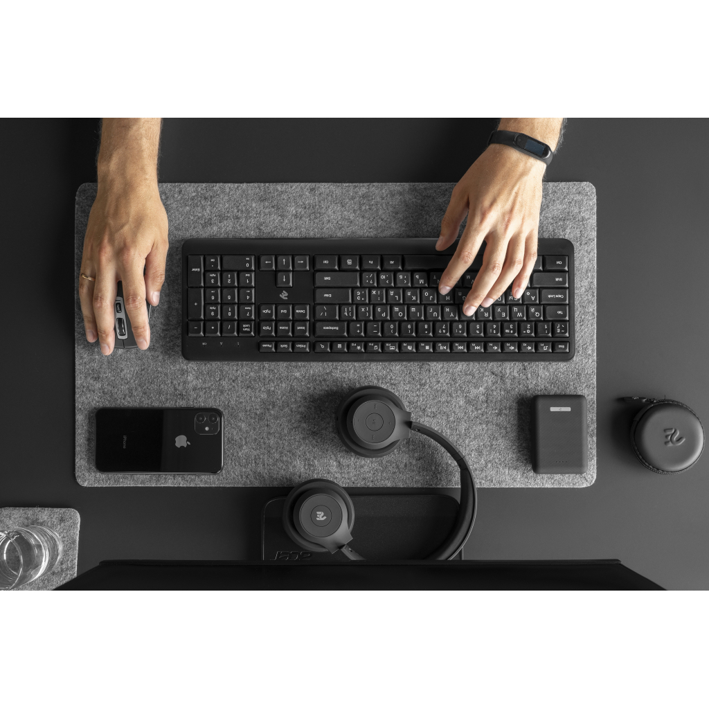 Клавіатура 2E KS220 Wireless Black (2E-KS220WB) Diawest