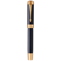 Ручка пір'яна Parker DUOFOLD Prestige Blue Chevron GT  FP18-C F (96 001) Diawest