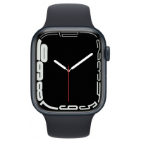 Смарт-годинник Apple Watch Series 7 GPS 45mm Midnight Aluminium Case with Black S (MKN53UL/A) Diawest