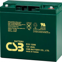 Батарея до ДБЖ CSB EVX12200 12В 20 Ач (EVX12200) Diawest