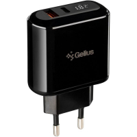 Зарядний пристрій Gelius Pro Zion QC3.0 PD2.0 18W with LCD GP-HC010 1USB(3А) + 1USB T (00000082306) Diawest