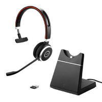 Навушники Jabra Evolve 65 MS Mono Charging Stand (6593-823-399) Diawest